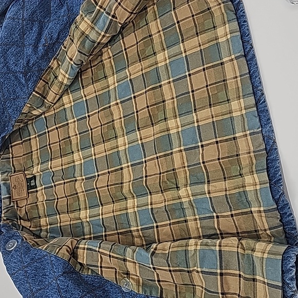 Vintage Ralph Lauren Quilted Denim Chore Coat - Picture 6 of 6